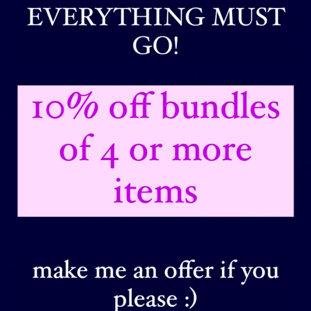 ✨EVERYTHING ✨ must go 🎀